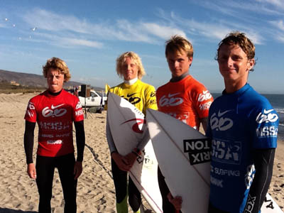 NSSA Open Event #3 2011, Upper Trestles Results